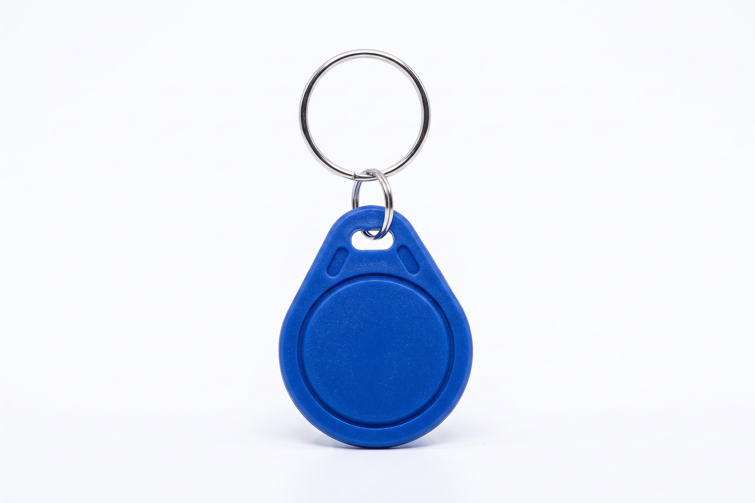 Blauwe NFC sleutelhanger NTAG213